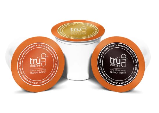 trücup Low Acid Coffee - Medium + Bold + Dark 36 Count Variety Pack - Single Serve Coffee Pods- Can Be Gentle on the Stomach (Variety, 36)