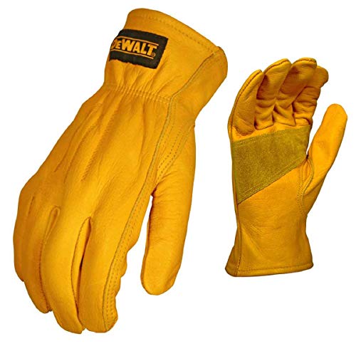 DEWALT DPG32 Premium AB Grade Leather Driver Work Glove - X-Large