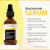 YEOUTH Niacinamide Serum for Face 10% with Hyaluronic Acid, Rejuvenating Hydrating Serum, B3 Face Serum for Women & Men, Revitalizing Skin Care 2oz