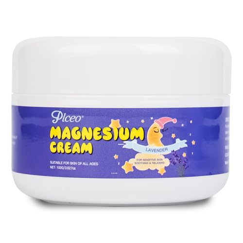 magnesium lotion for kids Sleep,Nighttime Magnesium Cream for Kids,Apply to Legs, Arms or Chest, Topical Magnesium Cream for Sleep,Lavender Calming Magnesium Oil
