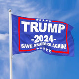 Trump 2024 Flag for Don't Blame Me I Voted for Trump & 2024 The Rules Have Changed, 3x5 Ft Trump Flag Banner with Brass Grommets Outdoor, Decoration Premium Banner 100D Polyester, UV Protection