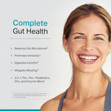 Anew Vita Complete Probiotic Blend: 5-in-1 Digestive Enzymes | Postbiotic, Prebiotic and Probiotic Supplements for Men & Women | for Digestive & Gut Health | 10 Strains 20 Billion CFU, 60ct Softgels