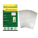 Moth Trap Hanger Box Refill – 6 Pheromone Enhanced Replacement Pack - Fits Inside MothPrevention and Other Moth Hanging Boxes - More Affordable Option