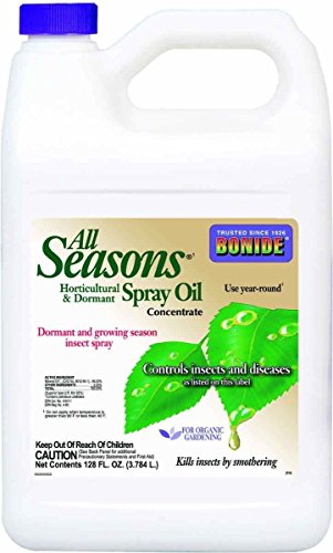 Horticultural Dormant Spray Oil Conc 1 Gal Fruit Trees Vegetables Shrubs Roses