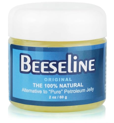 Beeseline Original Unpetroleum - 100% Natural & Hypoallergenic Alternative to Petroleum Jelly - Lips, Hands, Baby, Makeup Remover and More (2 Ounce)