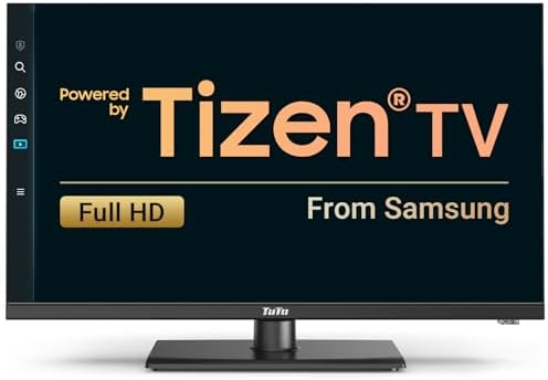 25 Inch 1080P FHD Tizen OS Smart TV Compatible HDR, Samsung TV Plus, Full HD Slim Design Smart TV or Monitor with HDMI, Dolby Audio, Voice Remote, Stream Live(2025 Model)