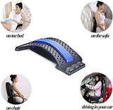 Back Stretcher / Cracker, Spine Board, Multi-Level Back Massager Lumbar, Pain Relief Device for Herniated Disc, Sciatica, Scoliosis, Lower and Upper Back Stretcher Support