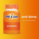 One A Day Women’s Multivitamin, Supplement with Vitamin A, Vitamin C, Vitamin D, Vitamin E and Zinc for Immune Health Support, B12, Biotin, Calcium & More, Tablet, 250 count