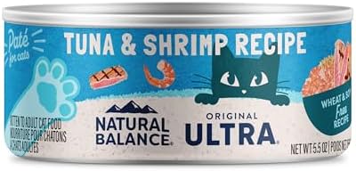 Natural Balance Ultra Premium Wet Canned Food for Kittens to Adult Cats Protein Choices Include Chicken & Liver Chicken, Turkey, Ocean Fish, Salmon or Tuna 5.5 Ounce (Pack of 24)