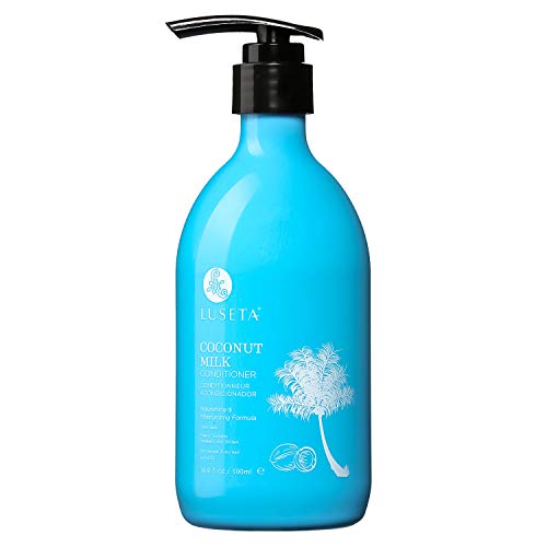 Luseta Coconut Milk Conditioner, Nourishing & Moisturizing Hair, Sulfate & Paraben Free, Keratin & Color Safe, 16.9oz Each