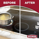 Weiman Cooktop Cleaner for Daily Use (2 Pack) Streak Free, Residue Free, Non-Abrasive Formula - 22 Ounce