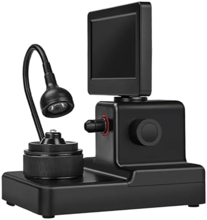 Diamond Girdle Viewer, Digital Microscope with 4.3 Inch LCD Screen and LED Fill Light, Magnification 50-1000x, Accurate Identification, for Jewelry Inspection