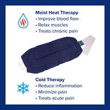 Bed Buddy Back Wrap Heat Pad - Microwaveable - Microwave Heating Pad and Cold Pack for Back Pain, Neck Pain, Muscle Pain