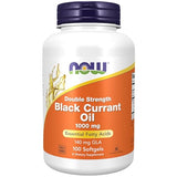 NOW Foods Supplements, Black Currant Oil 1000 mg Double Strength with 140mg of GLA (Gamma-Linolenic Acid), 100 Softgels