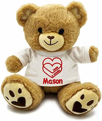DIBSIES Personalized Teddy Bear (Hugs and Kisses)