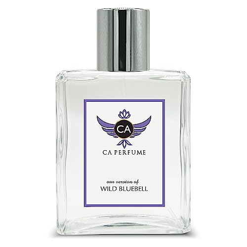 CA Perfume Impression of Jo M Wild Bluebell For Women & Men Replica Fragrance Dupes Eau de Parfum Spray Bottle 3.4 Fl Oz/100ml-X1