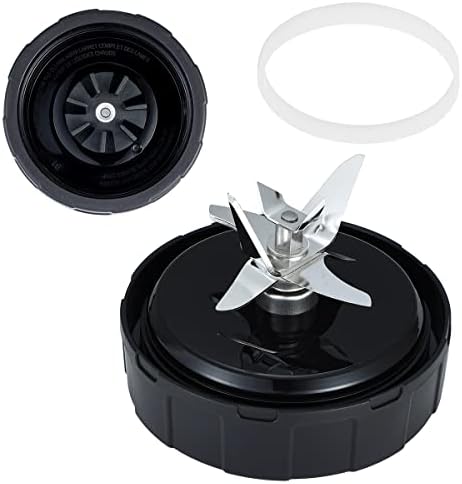 [New Model- Stainless Steel] Blade Replacement for Ninja SS351 Foodi, SS151 TWISTi DUO, SS401, SS101 Blender (7 Fins), 1 Piece.