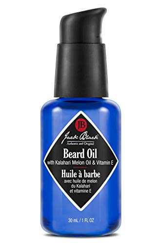 Jack Black Beard Oil for Men - Mens Beard Oil, Leave In Beard Conditioner for Men, Beard Softener for Men, Mens Beard Care Products, Mustache Oil, Mens Gifts, Beard Gifts for Men