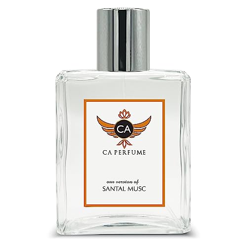 CA Perfume Impression of Narciso Santal Musc For Women & Men Replica Fragrance Dupes Eau de Parfum Spray Bottle 3.4 Fl Oz/100ml-X1