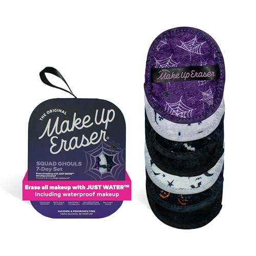 Makeup Eraser The Original, 7-Day Set, Erase All Makeup with Just Water, Including Waterproof Mascara, Eyeliner, Foundation, Lipstick, Sunscreen, and More!