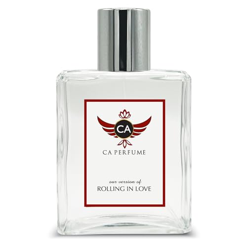 CA Perfume Impression of Rolling In Love For Women & Men Eau de Parfum Spray Bottle 3.4 Fl Oz/100ml