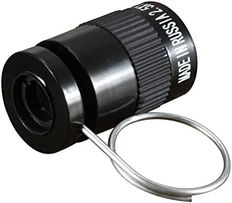 Toyvian 2.5x17.5 Monocular Telescope Mini Miniature Monocular Scope for Bird Watching Hunting Camping Travelling Hiking (Black)