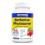 Enzymedica, Berberine Phytosome, 9.6X Better Bioavailability, High Potency Natural Vegan Dietary Supplement for Metabolic Support, 60 Capsules