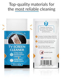 iCloth for Electronics | Monitor Cleaner and TV Screen Cleaner Wipes: Individually Sealed specially formulated alcohol wipes Easily Lifts Oil, Grease, Fingerprints, Makeup - Use as TV Screen Cleaner