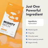 Mighty Patch™ Face Patch from Hero Cosmetics - XL Hydrocolloid Face Mask for Acne, 5 Large Pimple Patches for Zit Breakouts on Nose, Chin, Forehead & Cheeks - Vegan-Friendly (1 Count)