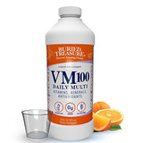 Buried Treasure VM100 Daily Multi - 32 Servings, Liquid Vitamins Minerals Supplement with Dose Cup