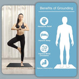 Voocvii Grounding Mat, Mat Improves Sleep, Reduces Inflammation, Pain, and Anxiety (23.6"x13")