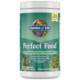 Garden of Life Perfect Food Super Green Formula - 30 Servings | 45 Superfoods, Greens, Fruit & Veggie Juice Superfood Powder Supplement, Probiotics & Organic Spirulina for Digestion & Immune Health