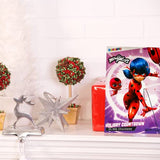 2023 Miraculous Ladybug Heroes Advent Calendar, 24 Days Countdown to Christmas with Milk Chocolate Pieces, 1.76 Ounces