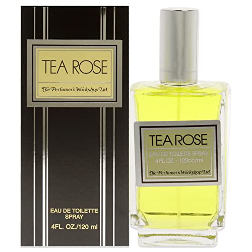 Perfumer's Workshop FragranceX Tea Rose 4 oz Eau De Toilette Spray For Women