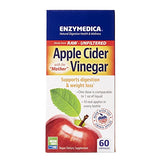 Enzymedica, Apple Cider Vinegar, Healthy Weight and Digestive Support, 60 Count