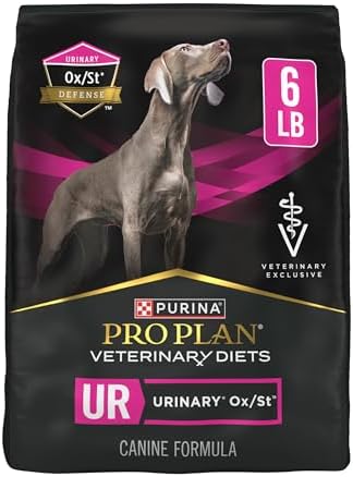Purina Pro Plan Veterinary Diets UR Urinary Ox/St Canine Formula Dog Food Dry Kibble - 6 lb. Bag