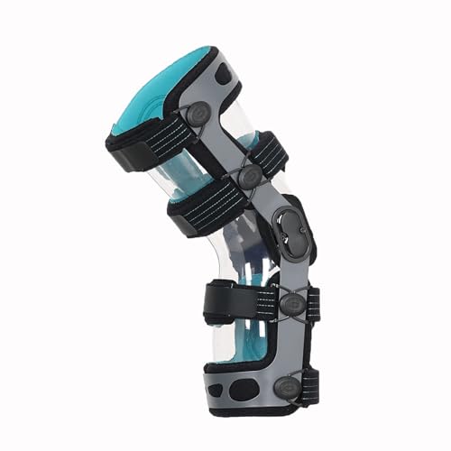 ACL Knee Brace for Ligament Injuries, Sports Injuries, Arthritis (OA) & Preventive Protection and Relief from Knee Joint Pain/Degeneration, fit Men & Women (M-Right)