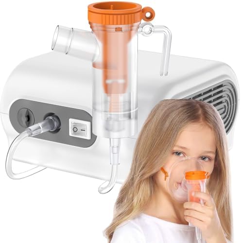UNOSEKS Nebulizer Machine for Adults and Kids with 1 Set of Kits for Home Use Effectively, Acceptable for FSA or HSA