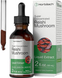 Horbäach Reishi Mushroom Supplement | 2 fl oz Liquid Extract | Ganoderma Lucidum Tincture | Vegetarian, Non-GMO, Gluten Free