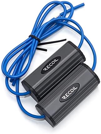 RECOIL BB-69 Bass Blocks Designed to Protect Car Audio 6X9 Inch Speakers, Eliminate Frequencies 0-300Hz at 4Ohms, Pair