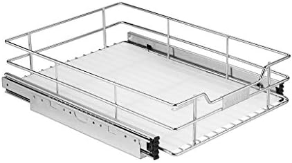 CUISINART 14" Sliding Cabinet Organizer, Chrome Finish