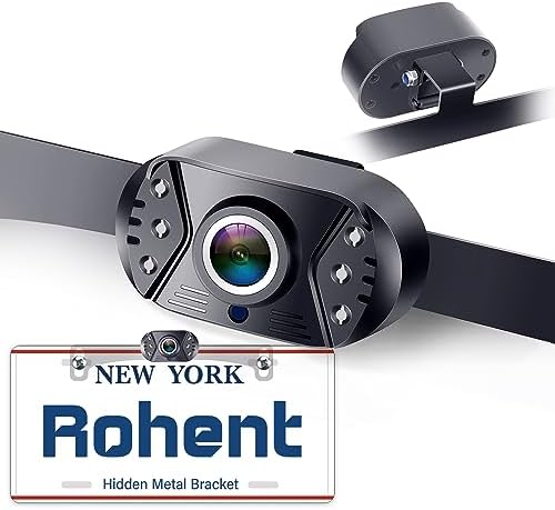 Backup Camera Easy to Install for Car: HD Clear Picture Reverse Camera Night Vision - Wide Angle IP69 Waterproof Rear View Camera for Vans SUVs Sedans Trucks