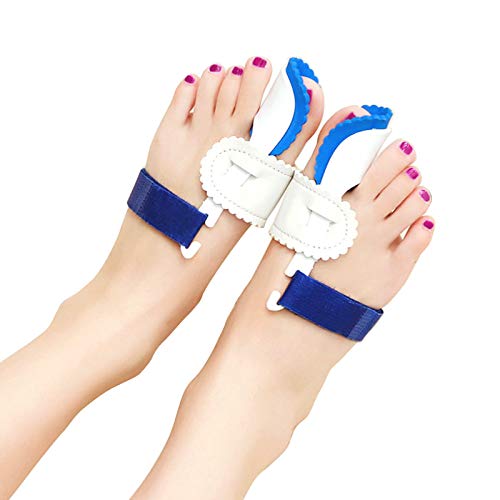 Bunion Corrector Brace for Pain Relief, Hallux Valgus Corrector & Big Toe Joint Support – Adjustable Night Splint for Men and Women, Comfortable Bunion Valgus Protective Cover (2Pcs)