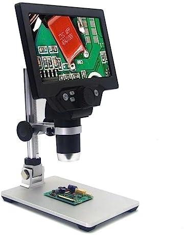 G1200 Digital Microscope 12MP 7 Inch Large Color Screen Large Base LCD Display 1-1200X Continuous