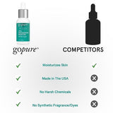 goPure 10% Niacinamide Serum Booster - Redness Reducing Skin Care, Reduces the Look of Skin Discoloration and Large Pores in Soothing Formula with Natural Extracts to Even Skin Tone - 1 fl oz