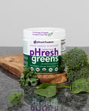 pHresh Greens Raw Alkalizing Superfood Greens Powder - 1 Month Supply | Gluten-Free | Natural Enzymes | Raw Nutrients | Approved for Intermittent Fasting and Keto Diets | 5 Ounces