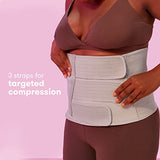 Frida Mom Belly Binder Postpartum Recovery, for Natural Delivery & C-Section Recovery, 9" High Adjustable Compression Wrap