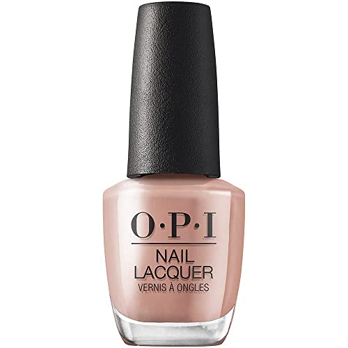OPI Nail Lacquer Nail Polish | Opaque Dark Nude Crème Chip Resistant Nail Polish | Vegan, Fast Drying, Streak Free