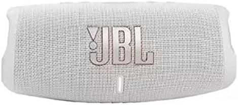 JBL Charge 5 - Portable Bluetooth Speaker with IP67 Waterproof and USB Out White,(JBLCHARGE5WHTAM)