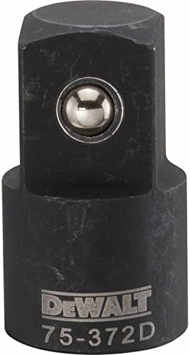 DEWALT DWMT75372B 1/2" Drive Impact Adapter 1/2" TO 3/4"
